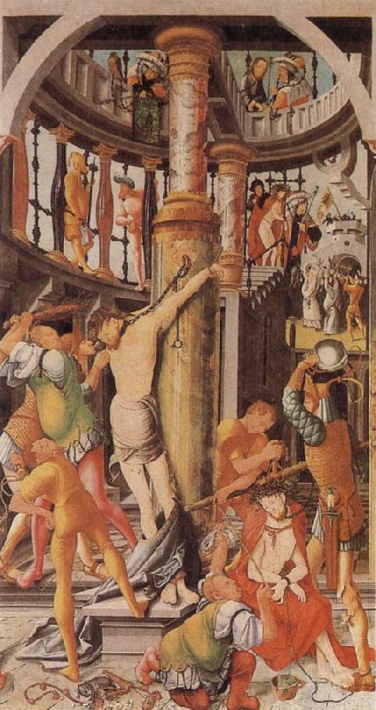 Jorg Ratgeb The Flagellation of Christ Spain oil painting art